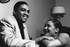Billie Holiday împreună cu soțul său, Louis McKay