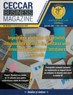 CECCAR Business Magazine, nr. 36 / 14-20 sep. 2022
