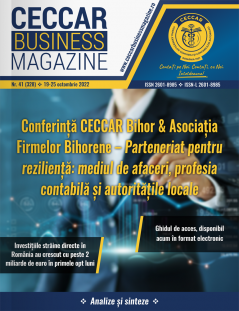 CECCAR Business Magazine, nr. 41 / 19-25 oct. 2022