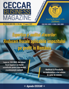 CECCAR Business Magazine, nr. 29-30 / 30 iul. - 12 aug. 2025