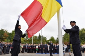 Drapelul României la CERN