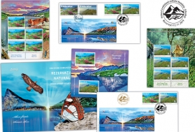 Romfilatelia: Emisiunea comună de mărci poștale România-Gibraltar – Rezervații naturale