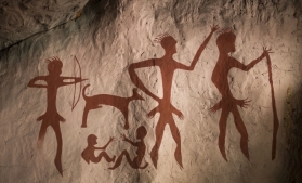 Cea mai veche lucrare de artă din lume, din urmă cu 44.000 de ani, într-o peșteră din Indonezia