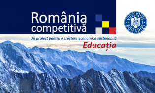 Proiectul România competitivă: educația – prioritate absolută
