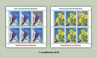 O nouă emisiune de mărci poștale – Parcuri Naturale din România