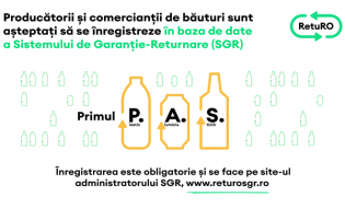 Producătorii, importatorii și comercianții de băuturi trebuie să se înregistreze în baza de date a Sistemului de Garanție-Returnare (SGR) până la 28 februarie