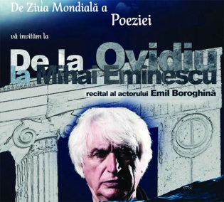 De la Ovidiu la Mihai Eminescu | recital Emil Boroghină