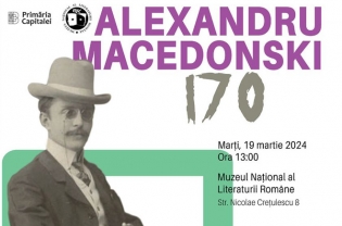MNLR | Marți, 19 martie, dezbaterea „Alexandru Macedonski - 170 de ani de la naștere”