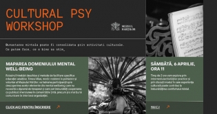 „Cultural psy” – workshop despre bunăstarea mintală prin cultură