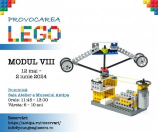 Provocarea Lego pentru copii cu vârste între 6 și 10 ani