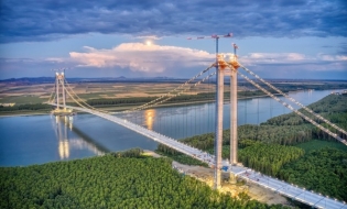 Sorin Grindeanu a anunțat că podul peste Dunăre de la Brăila va fi inaugurat în iunie