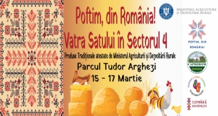 În perioada 15-17 martie 2024, Târgul „Poftim din România - Vatra Satului în sectorul 4”