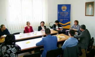Întâlnire a conducerii filialei Dâmbovița cu reprezentanți ai IPJ