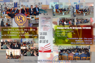 Filiala CECCAR Ialomița: Ziua Editurii CECCAR în cadrul celei de-a XXV-a ediții a Salonului Anual de Carte
