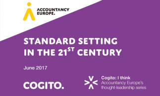 Normalizarea în secolul al XXI-lea – un nou document Cogito, publicat de Accountancy Europe