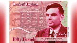 Matematicianul Alan Turing va figura pe bancnota de 50 de lire sterline