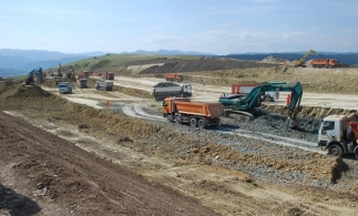 A început construcţia variantei de ocolire a municipiului Bacău, secţiune a Autostrăzii Moldova