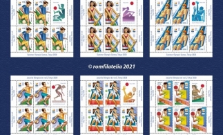 Emisiune de mărci poștale cu tema „Jocurile Olimpice de vară, Tokyo 2020”