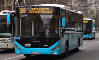 TPBI: În zona Pasajului Doamna Ghica din Capitală, pe sensul de ieșire din oraș, autobuzele vor circula pe carosabil