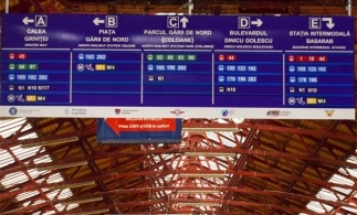 TPBI extinde sistemul de informare pentru călători – panouri digitale la Gara de Nord