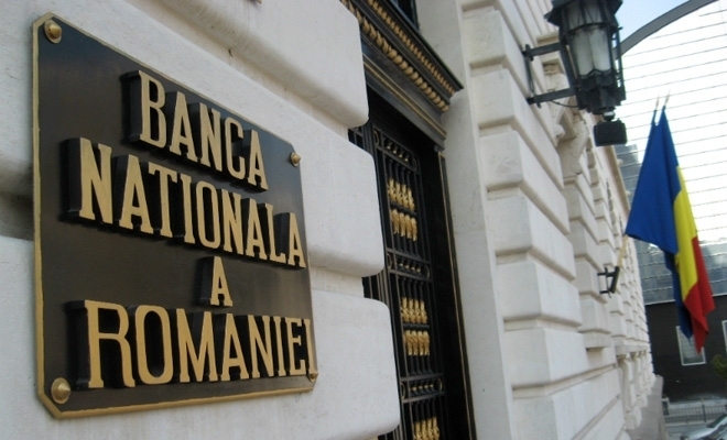Rezervele valutare administrate de BNR, 38,304 miliarde euro, la 30 aprilie