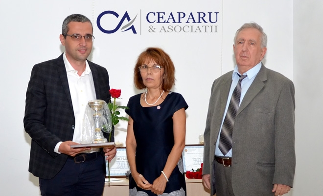 CEAPARU & ASOCIAȚII – Premiul „Firme de top ale anului 2016” în Topul local al celor mai bune societăți membre CECCAR, filiala Ilfov