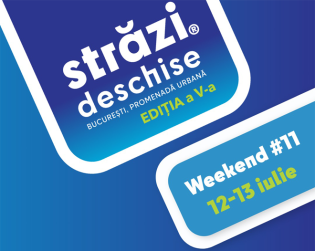 Programul „Străzi deschise – București, Promenadă urbană” | Spectacole de animație, acrobații și ateliere pentru copii în weekendul 12-13 iulie