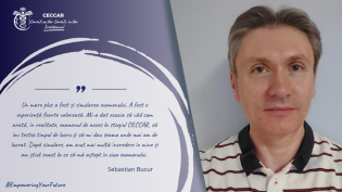 „Examenul este o provocare, dar și o experiență frumoasă. Mie mi-a aratat că pot mai mult decât credeam. Și daca am reușit eu, sigur puteți și voi!”