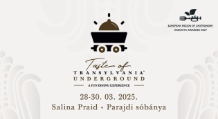 Primul festival gastronomic subteran din România va avea loc la Salina Praid