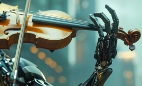 „Robotul violoncelist” va susține o demonstrație pe scena GoTech World 2025 de la București, în noiembrie