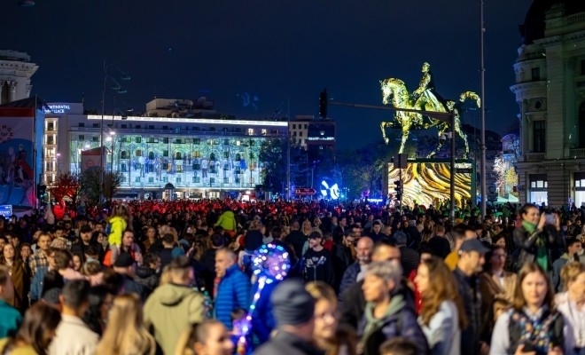 Spotlight – International Light Art Festival transformă Bucureștiul în Capitala Luminii, între 10-12 octombrie 2025
