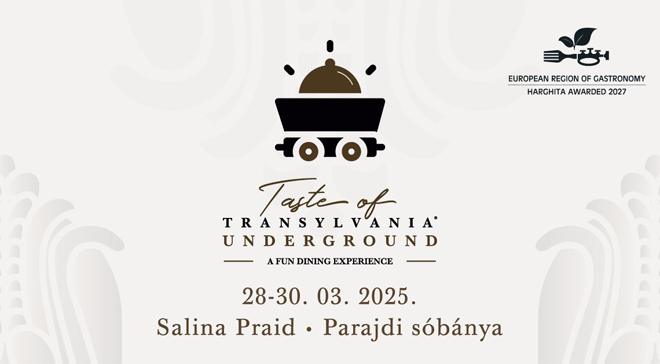 Primul festival gastronomic subteran din România va avea loc la Salina Praid