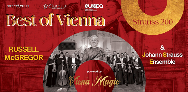 Johann Strauss Ensemble & Russell McGregor revin în România pentru un nou turneu al concertului „Best of Vienna”