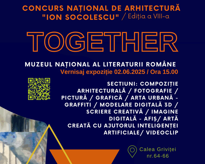 Luni, 2 iunie 2025, vernisajul expoziției Together/Împreună, la MNLR