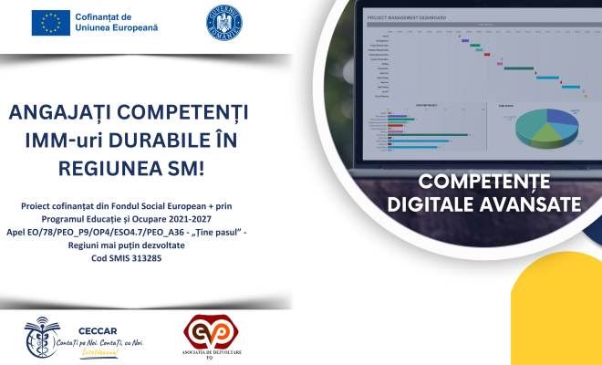 Competențele digitale avansate, fundamentul performanței profesionale în economia actuală