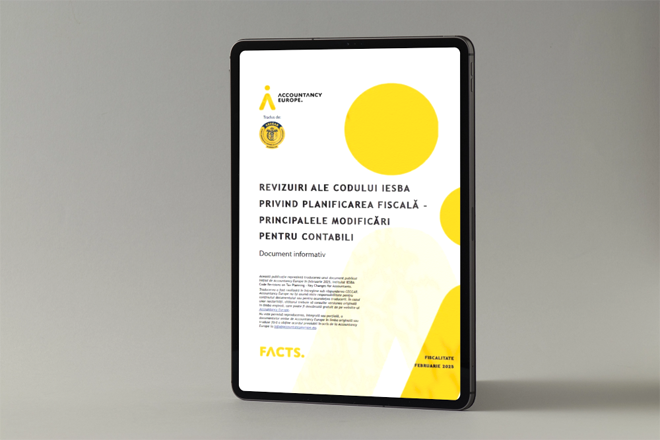 Revizuiri ale Codului IESBA privind planificarea fiscală. Principalele modificări pentru contabili