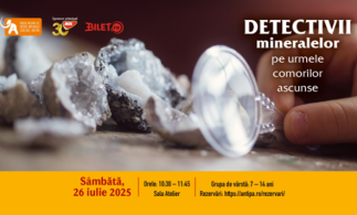 Muzeul Antipa | Atelierul „Detectivii mineralelor – pe urmele comorilor ascunse”