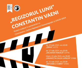Serie specială de proiecții de film – „Regizorul lunii”: Constantin Vaeni