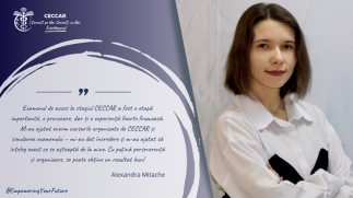 „(…) simularea… luați-o în serios! Este o oportunitate valoroasă, pe care generațiile trecute nu au avut-o”
