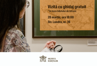 Dunărea reprezentată în cartografie. Prima hartă românească a Dunării – Vizită cu ghidaj gratuit la Muzeul Hărților