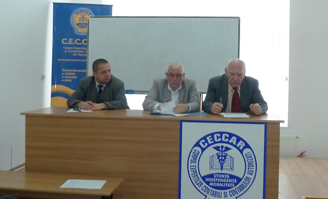 CECCAR Dolj: Seminar cu experții contabili judiciari