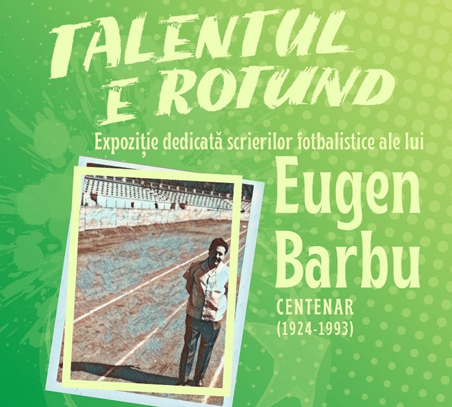 Centenarul Eugen Barbu, marcat la MNLR prin expoziția „Talentul e rotund”