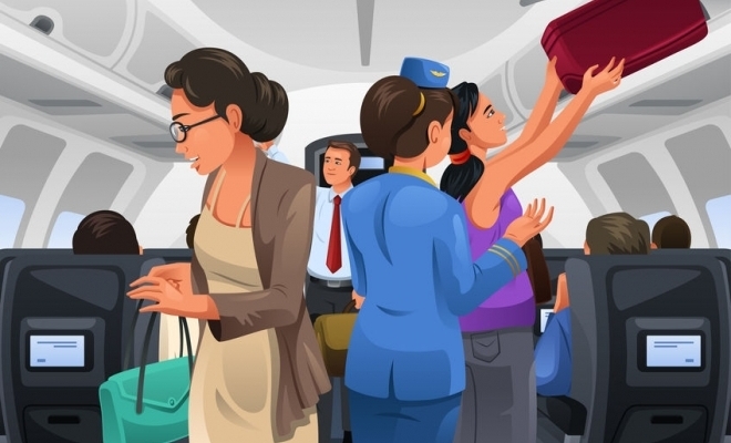 Italia interzice utilizarea compartimentelor de bagaje din cabina avioanelor