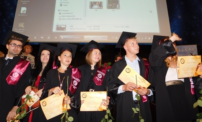Filiala CECCAR Iași i-a premiat pe cei mai buni absolvenți ai Colegiului Economic Administrativ Iași