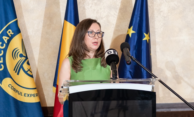 Mesajul din partea Ministerului Economiei, Antreprenoriatului și Turismului, prezentat de Valentina Saygo, secretar de stat
