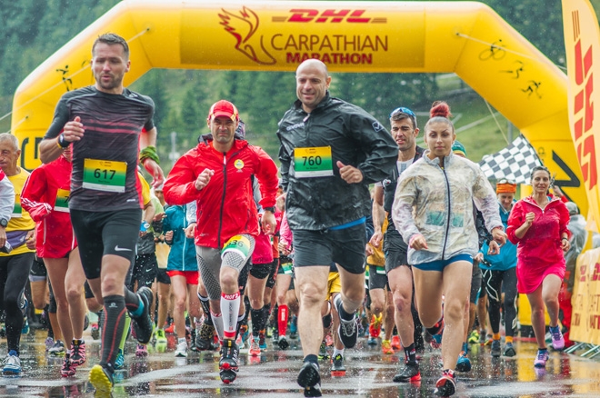 A X-a ediție a Carpathian Marathon