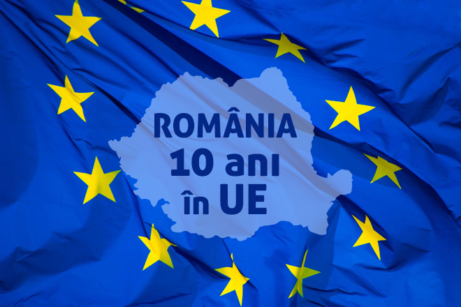 Un deceniu de apartenenţă a României la UE