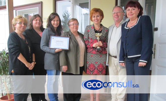 ECOCONSULT SA, din Târgu Mureș – Premiul special al anului 2015 în Topul local al celor mai bune societăți membre CECCAR, filiala Mureș