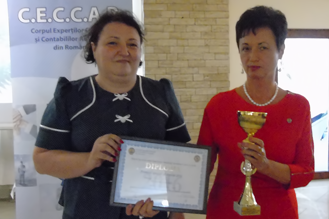 Contex Business – Premiul special al anului 2016 în Topul local al celor mai bune societăți membre CECCAR, filiala Satu Mare